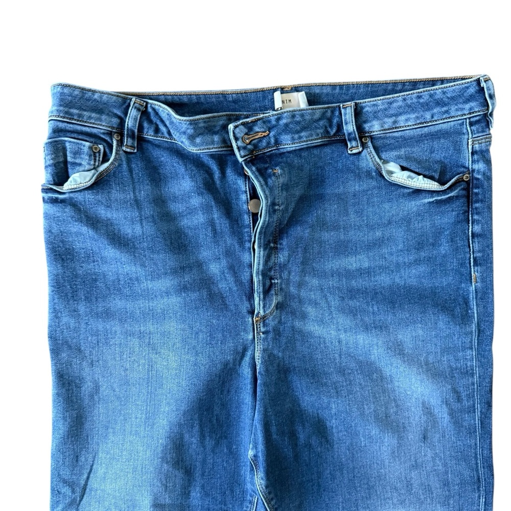 ASOS Distressed Blue Skinny Jeans - Picture 2 of 3